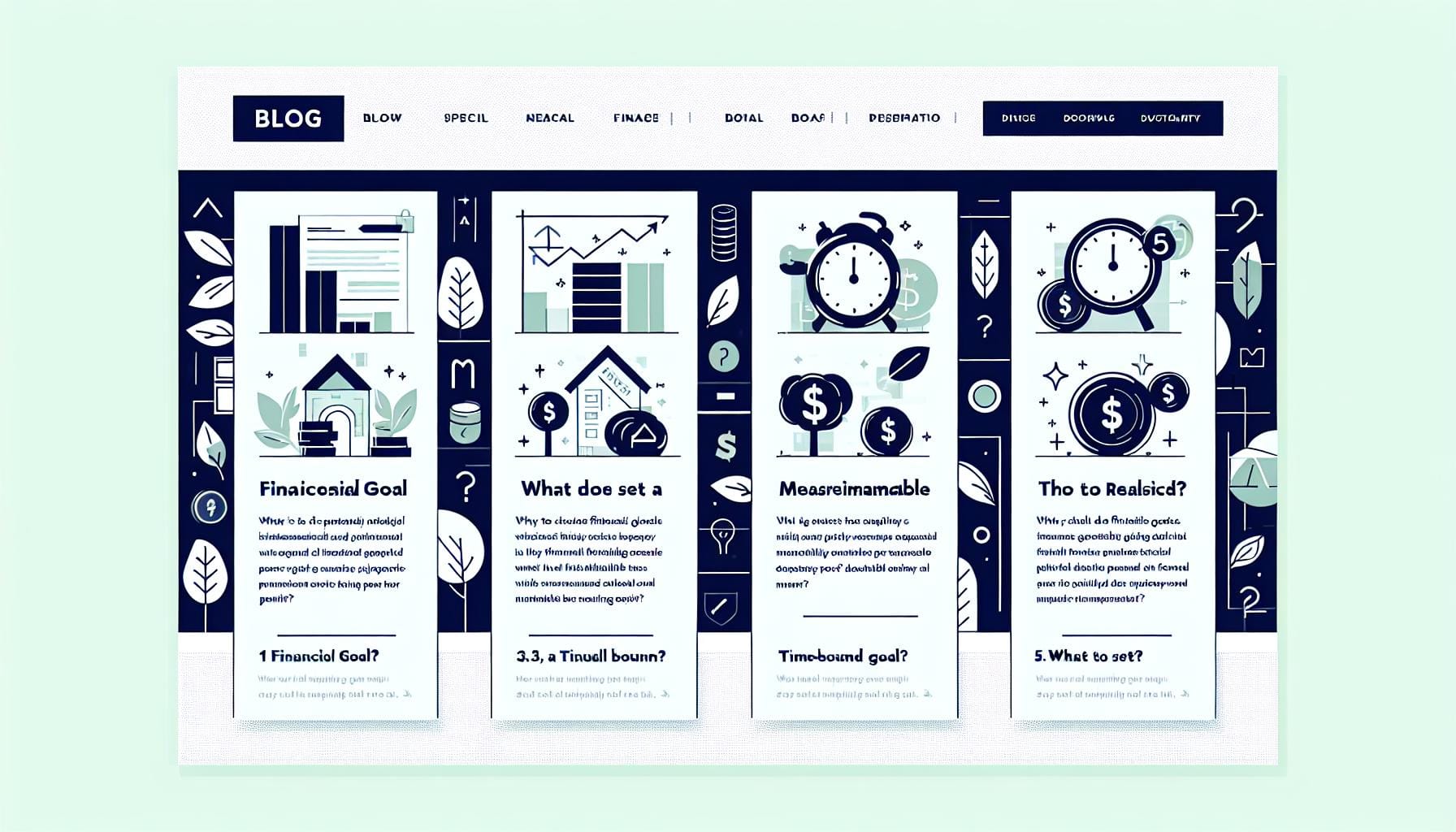 Objectifs financiers SMART