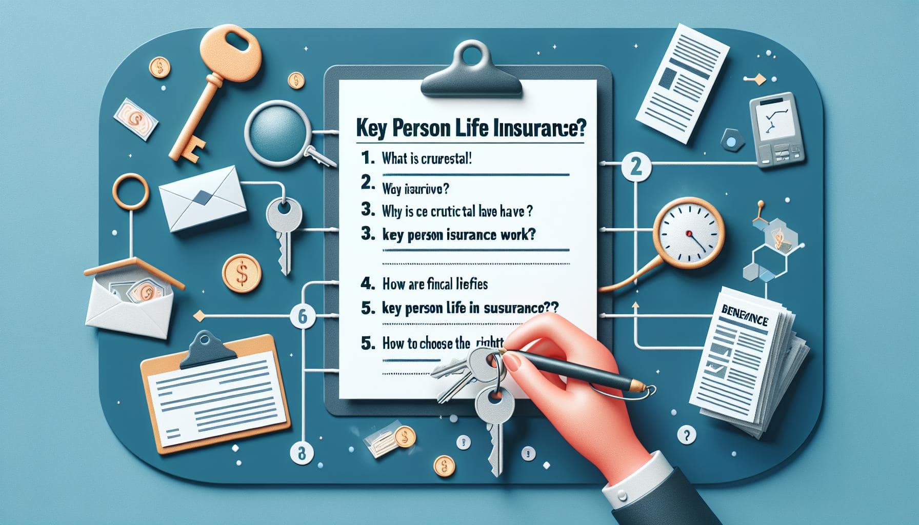 Assurance vie personne clé