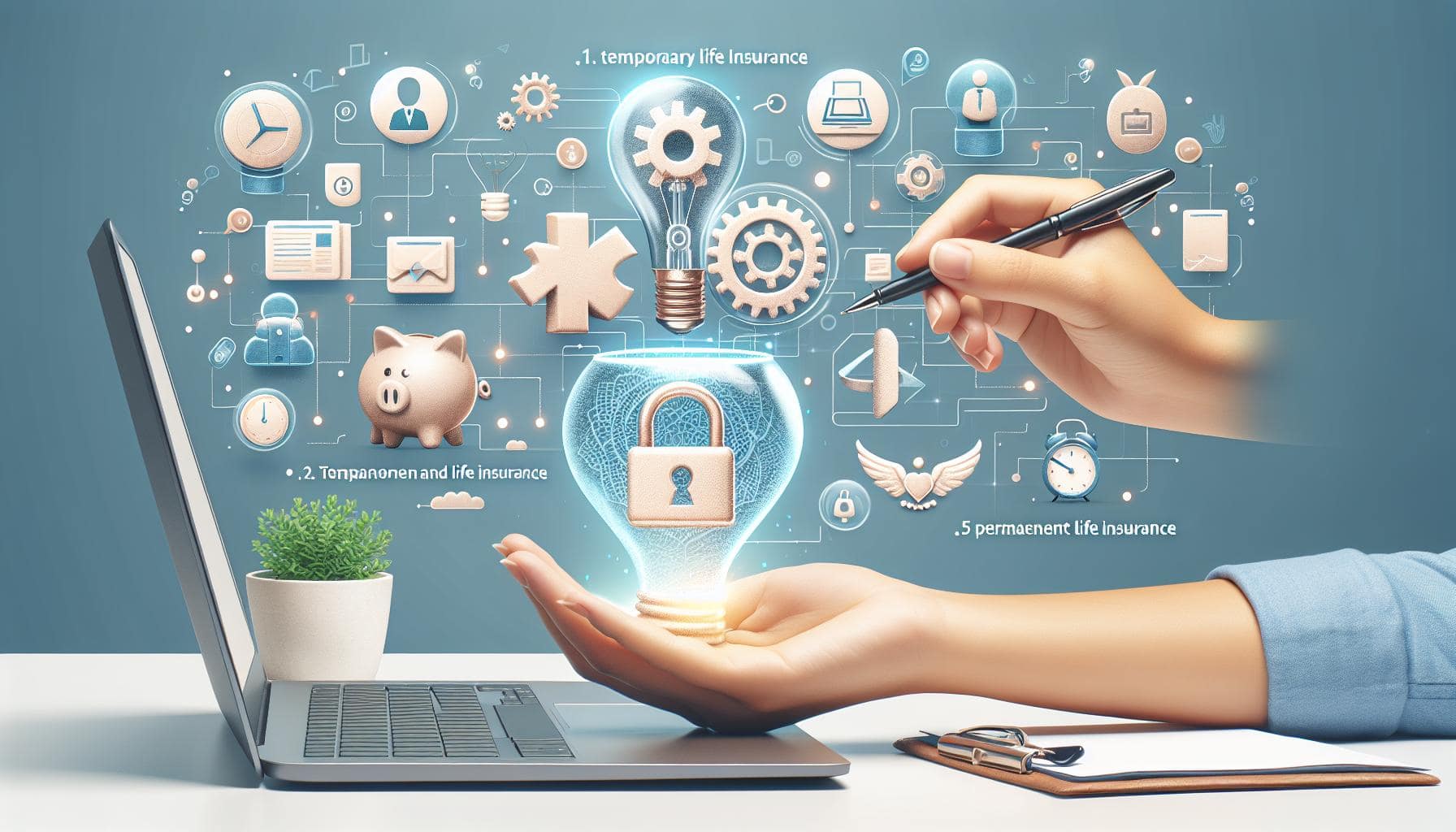Assurance vie temporaire et permanente