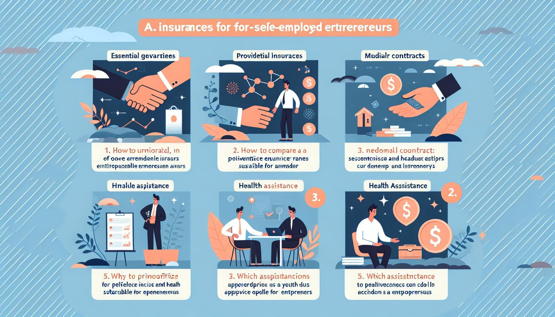 Comparaison assurance auto-entrepreneur