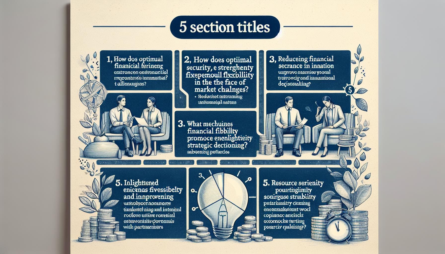 Sécurité financière et crédibilité entrepreneuriale