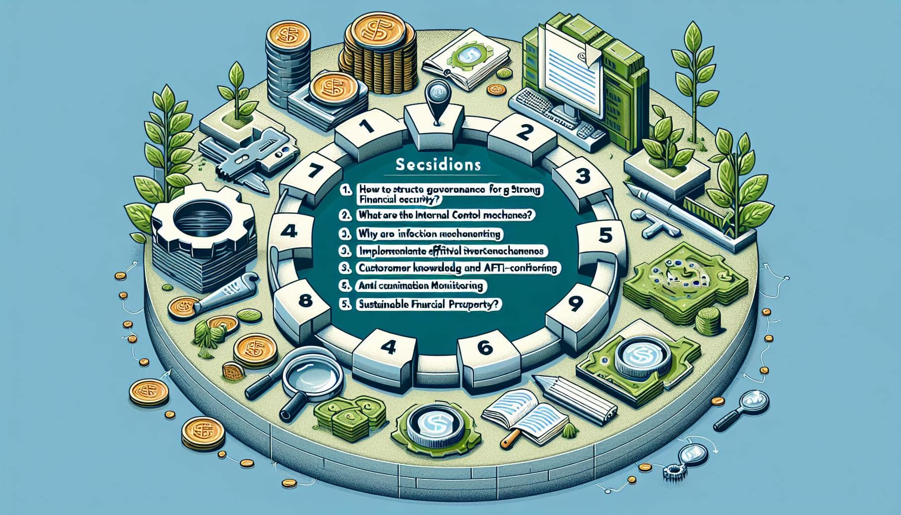 Structure de gouvernance sécurité financière