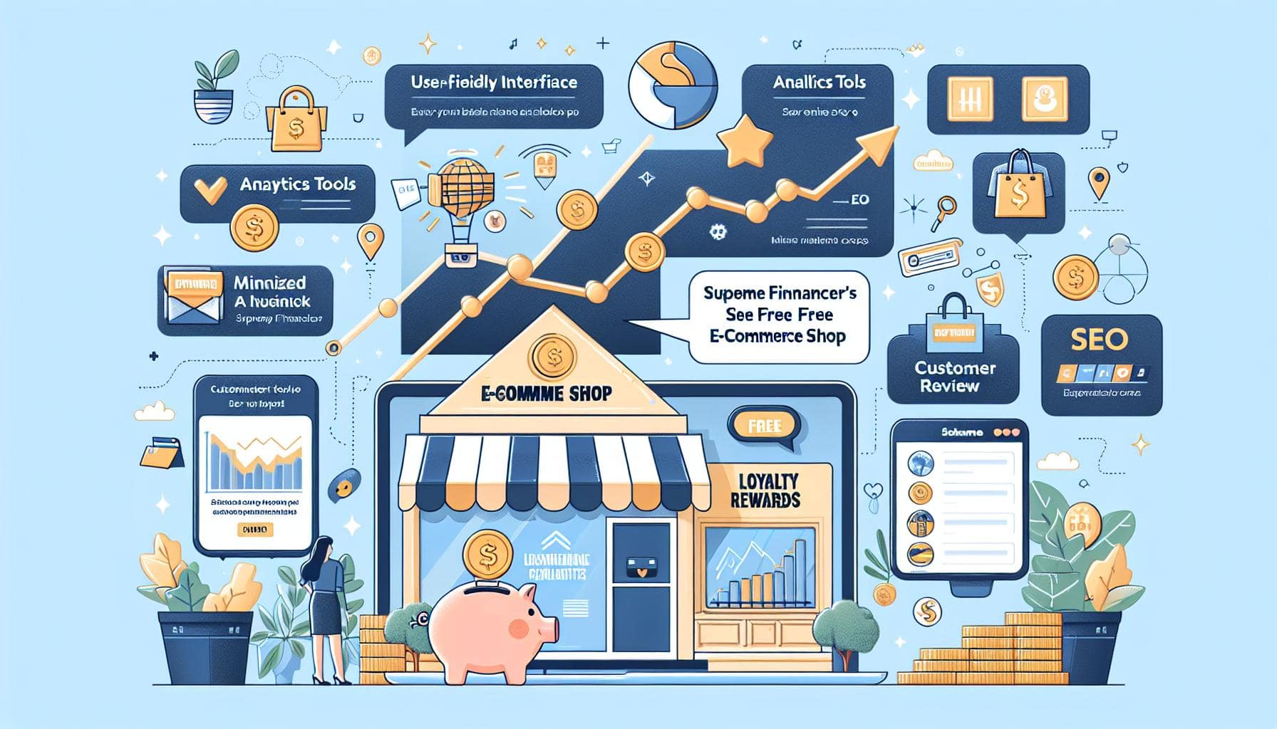 Boutique e-commerce gratuite Suprême Financière