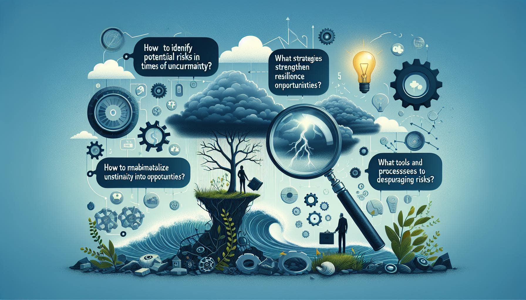 Adaptation entreprise incertitude