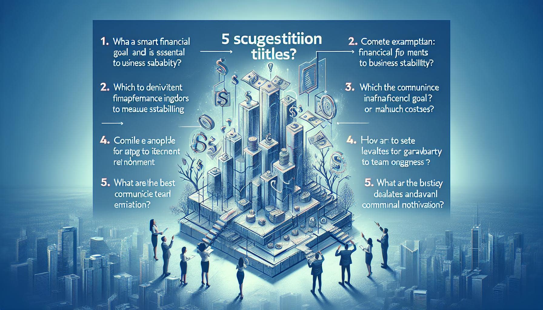 Communication des objectifs financiers