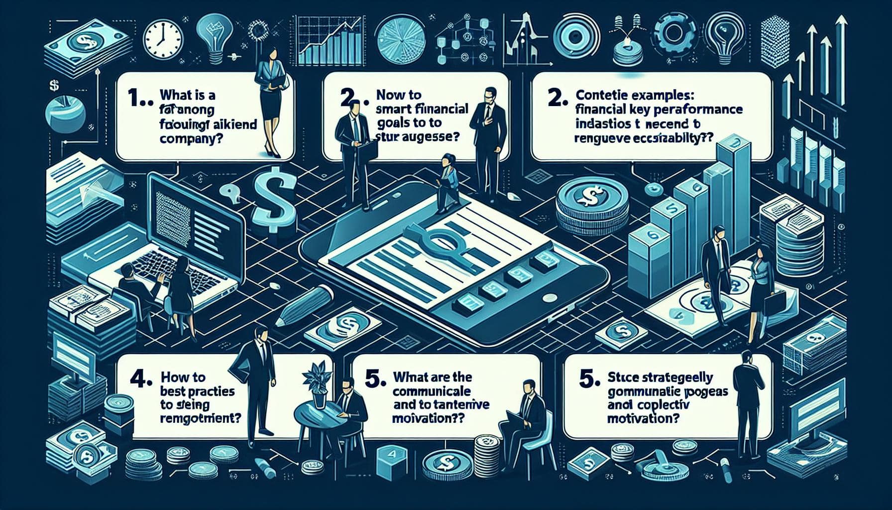 Définition d'objectifs financiers SMART
