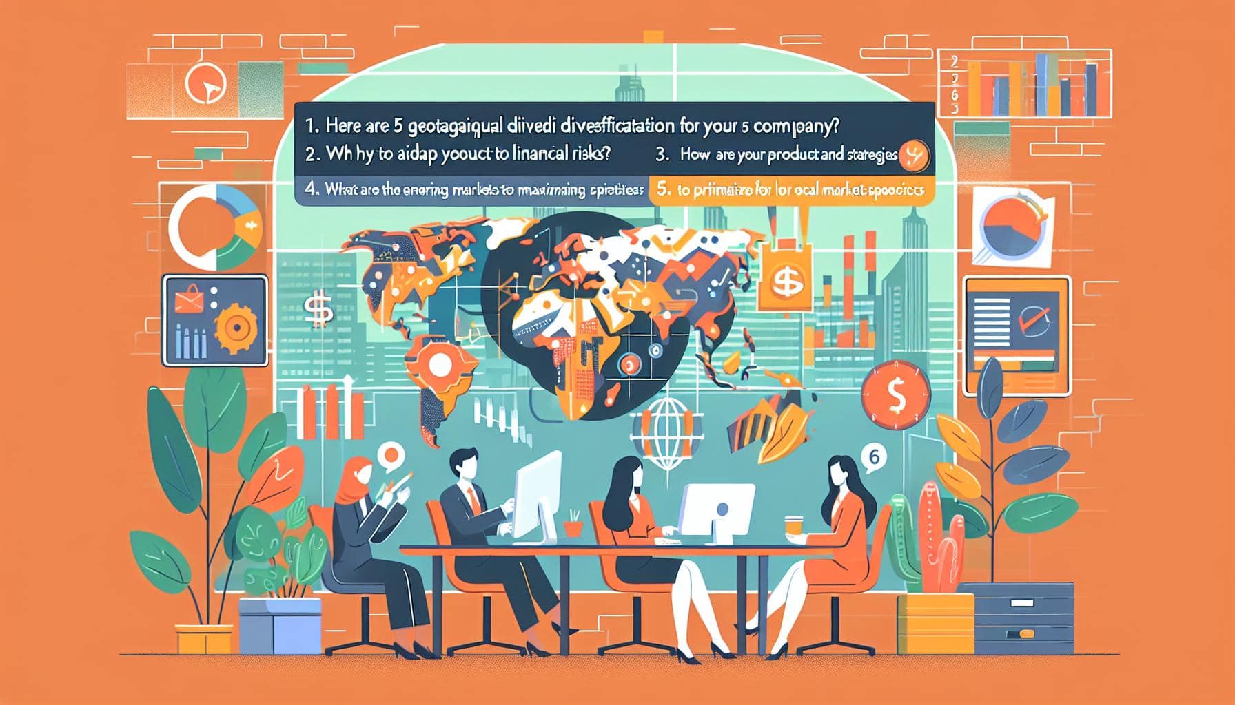 Diversification géographique pour les entreprises