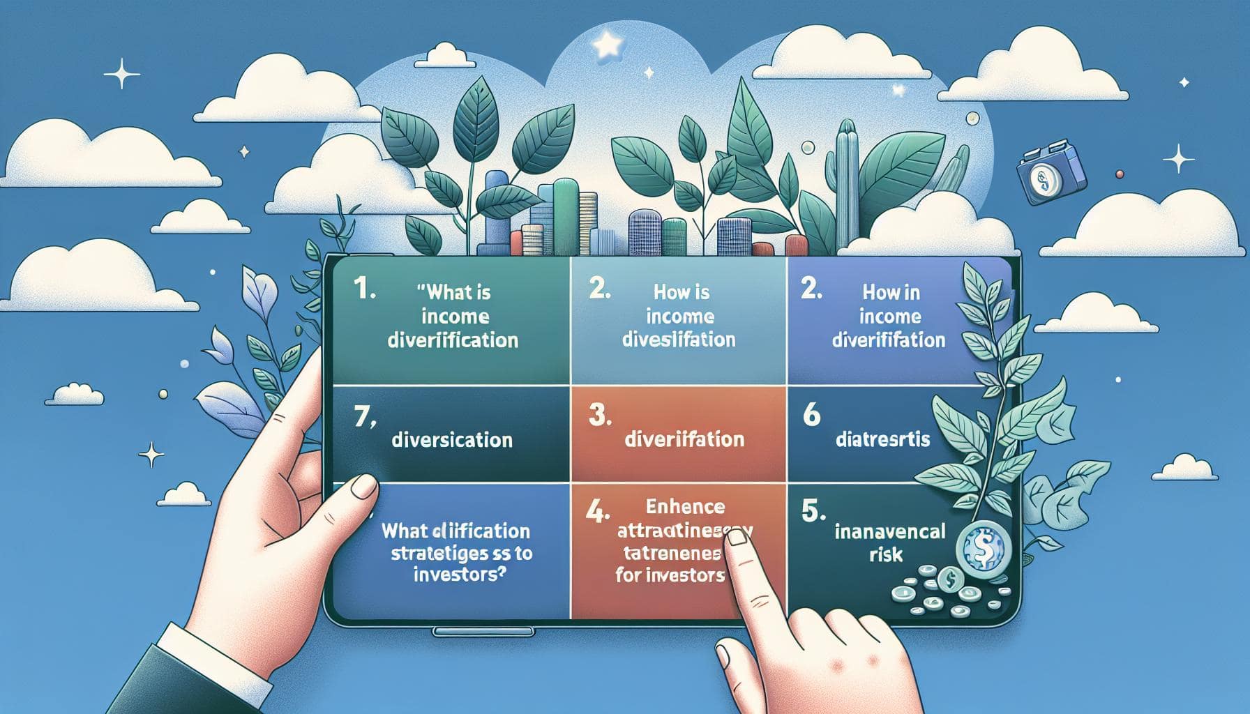 Diversification des revenus pour attirer des investisseurs