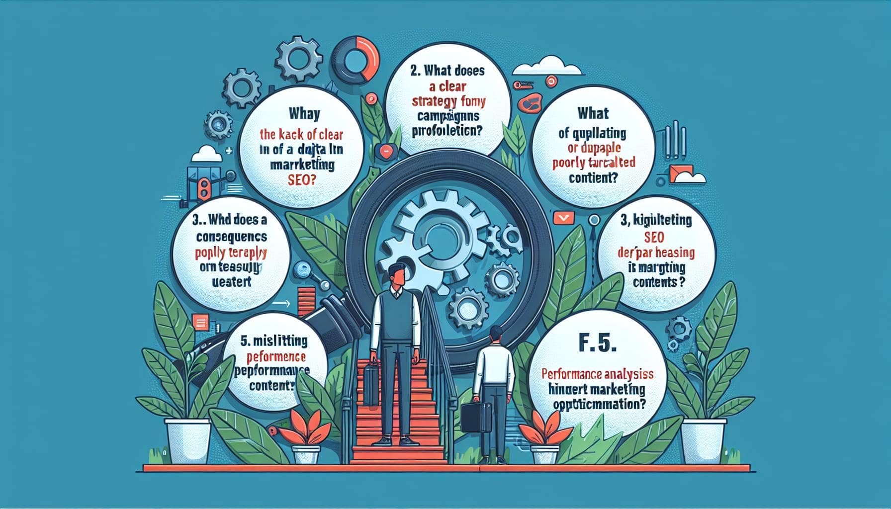 Erreur SEO dans les campagnes digitales