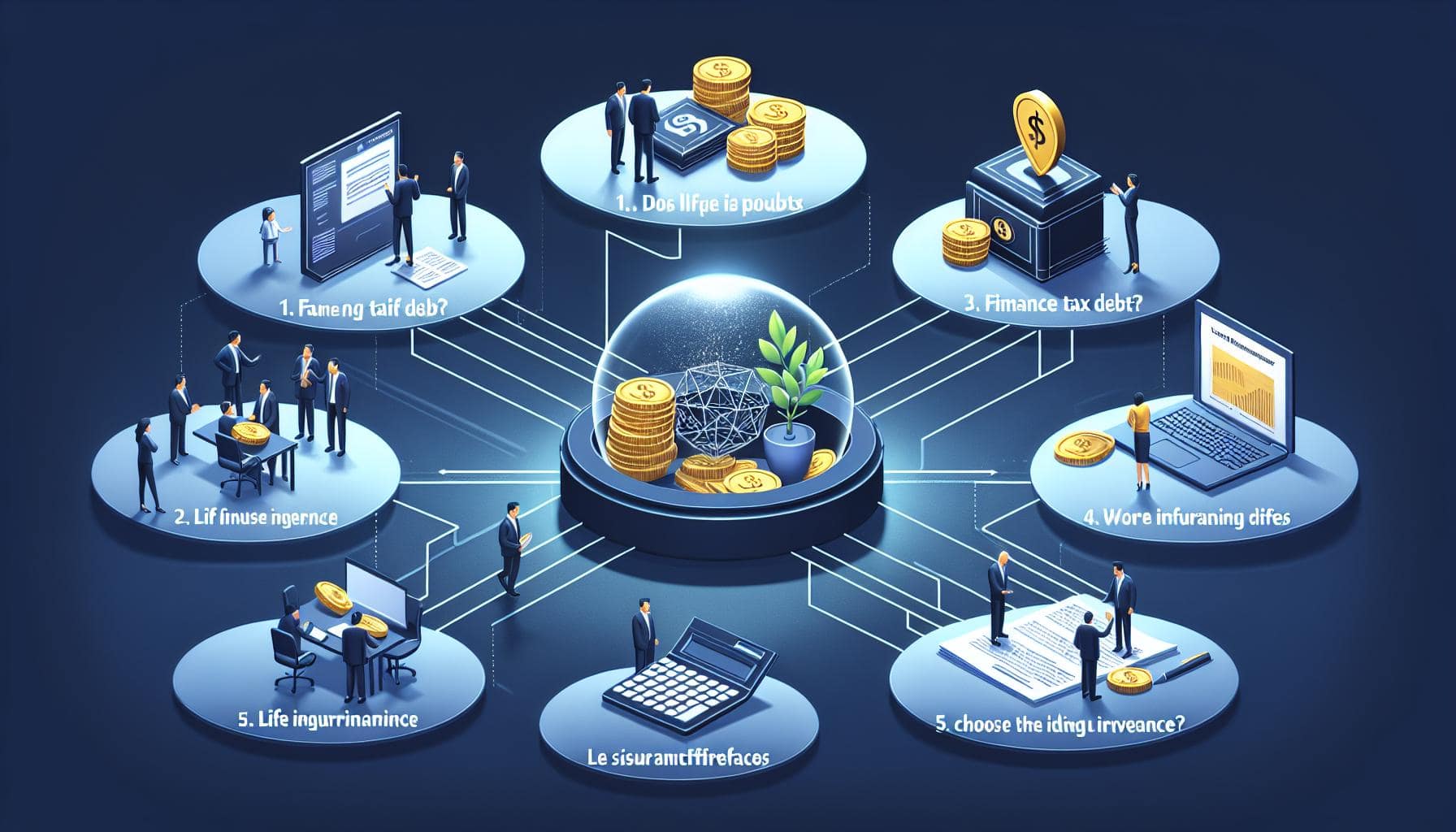 Assurance-vie et trésorerie entreprise