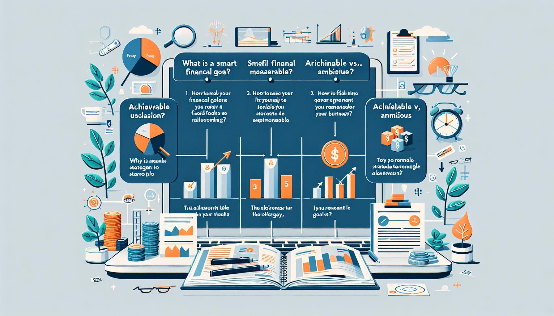 Objectifs financiers SMART pour entreprises