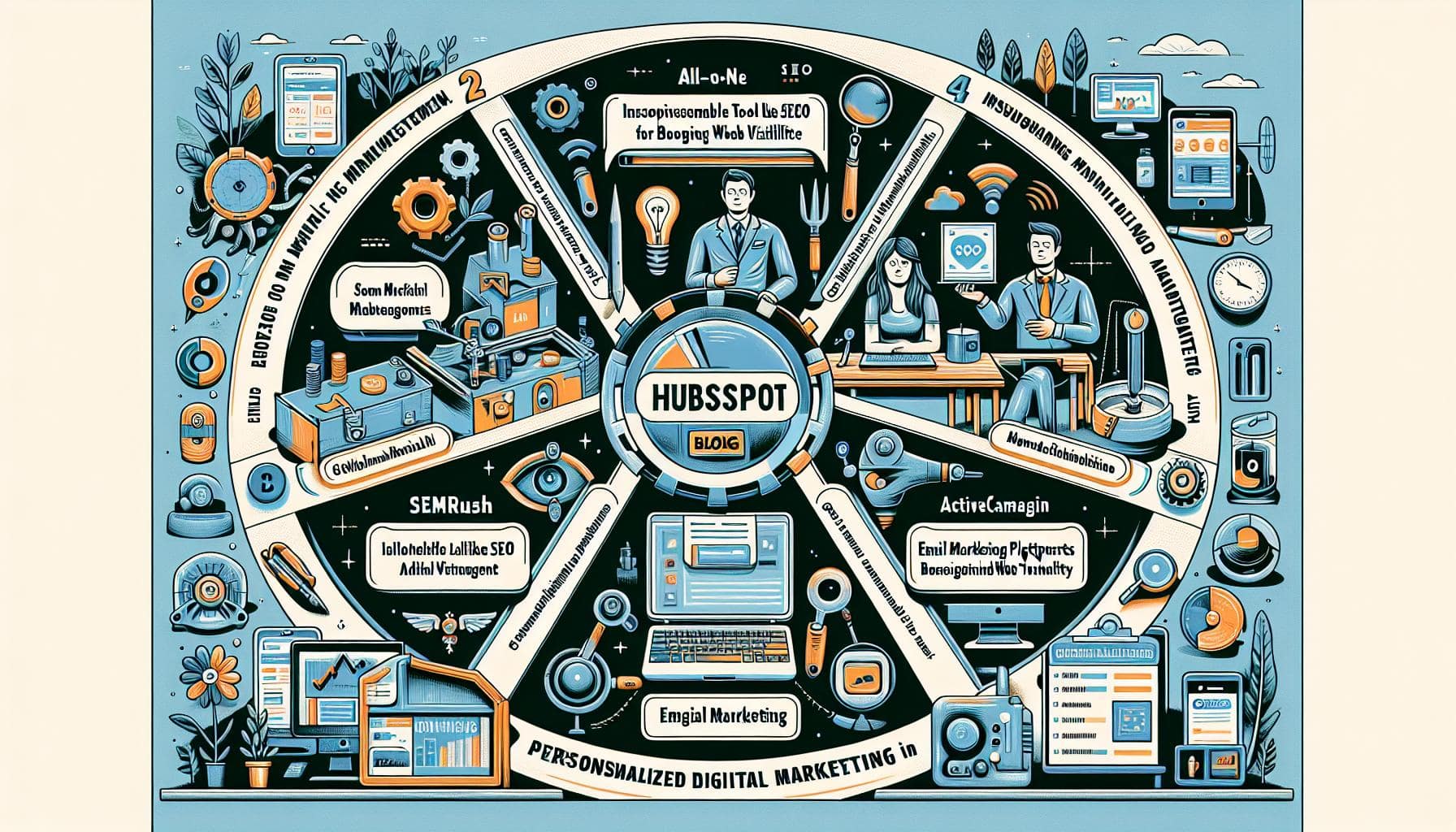 Outils de marketing numérique