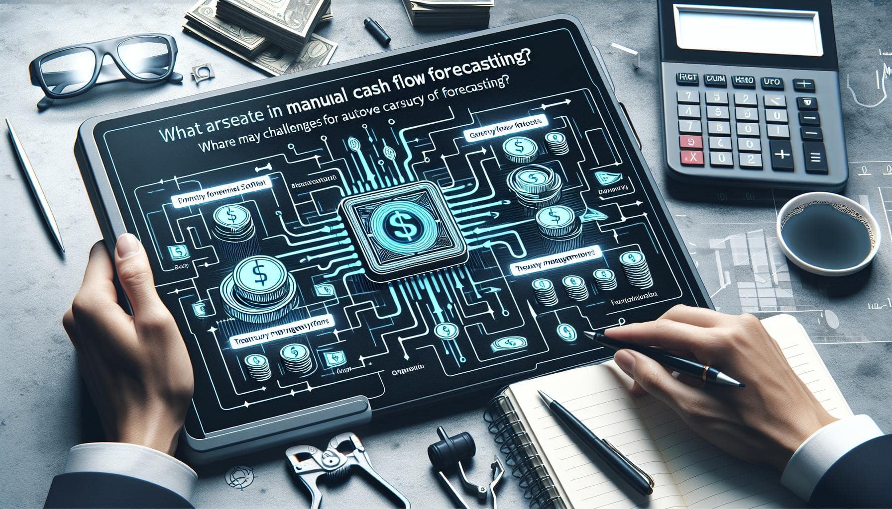 défis prévision trésorerie manuelle
