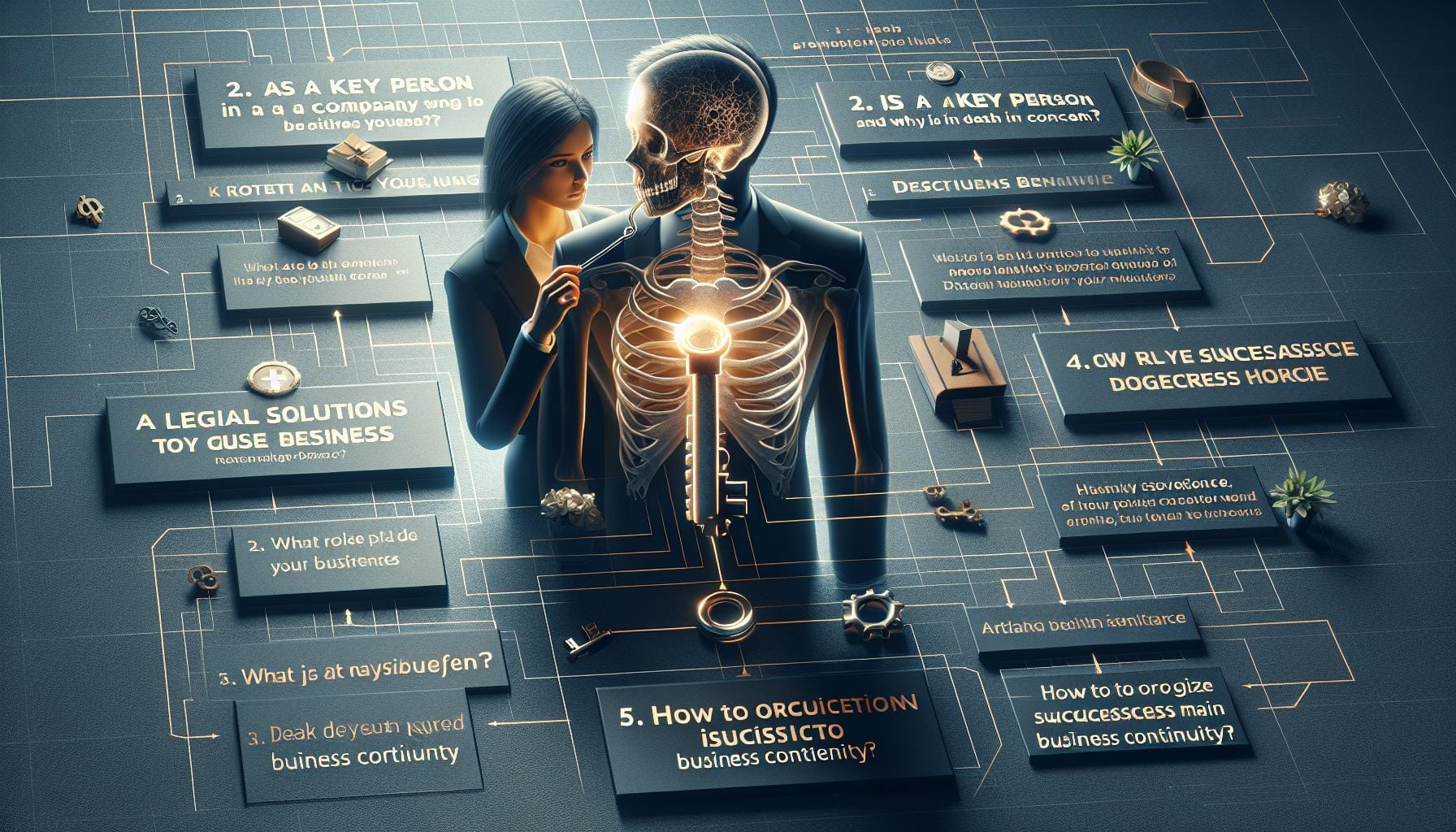 Personne clé en entreprise