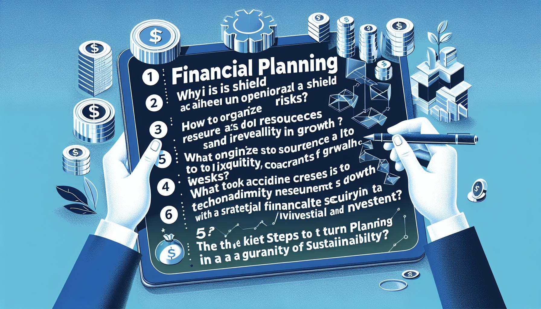 Planification financière - Clé de sécurité entrepreneurs