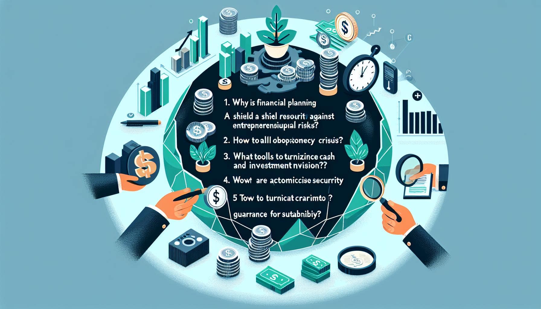 Planification financière - clé de la sécurité des entrepreneurs