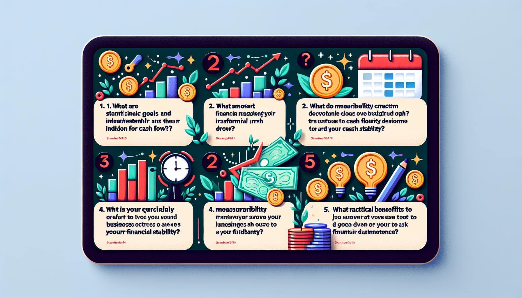 Outils pour suivre les objectifs financiers SMART