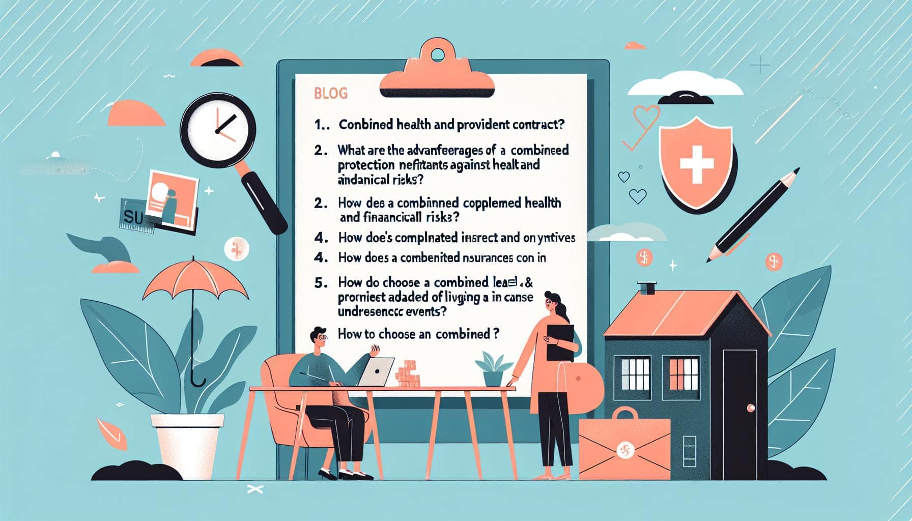 Contrat combiné santé et prévoyance