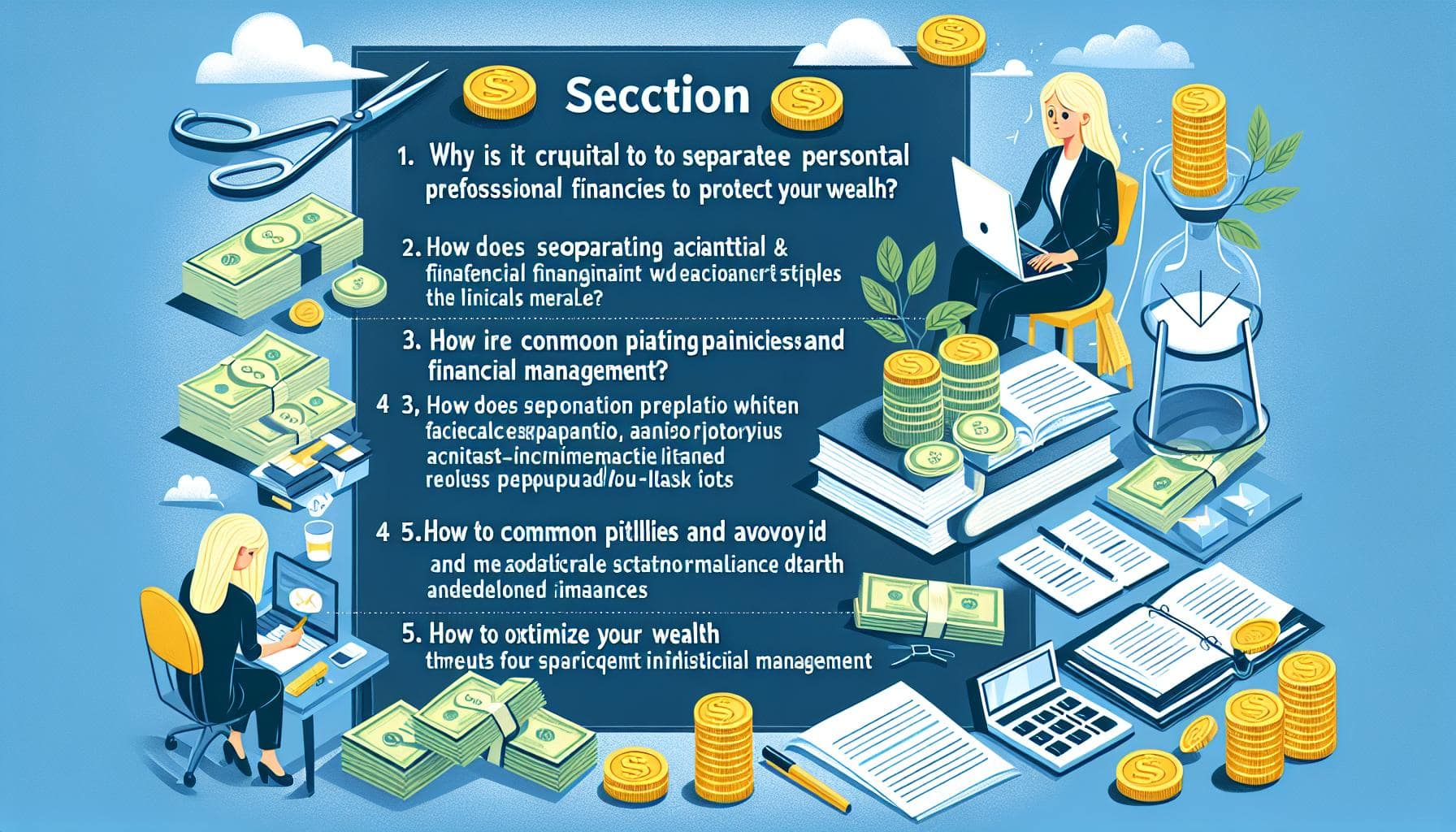 Séparation des finances