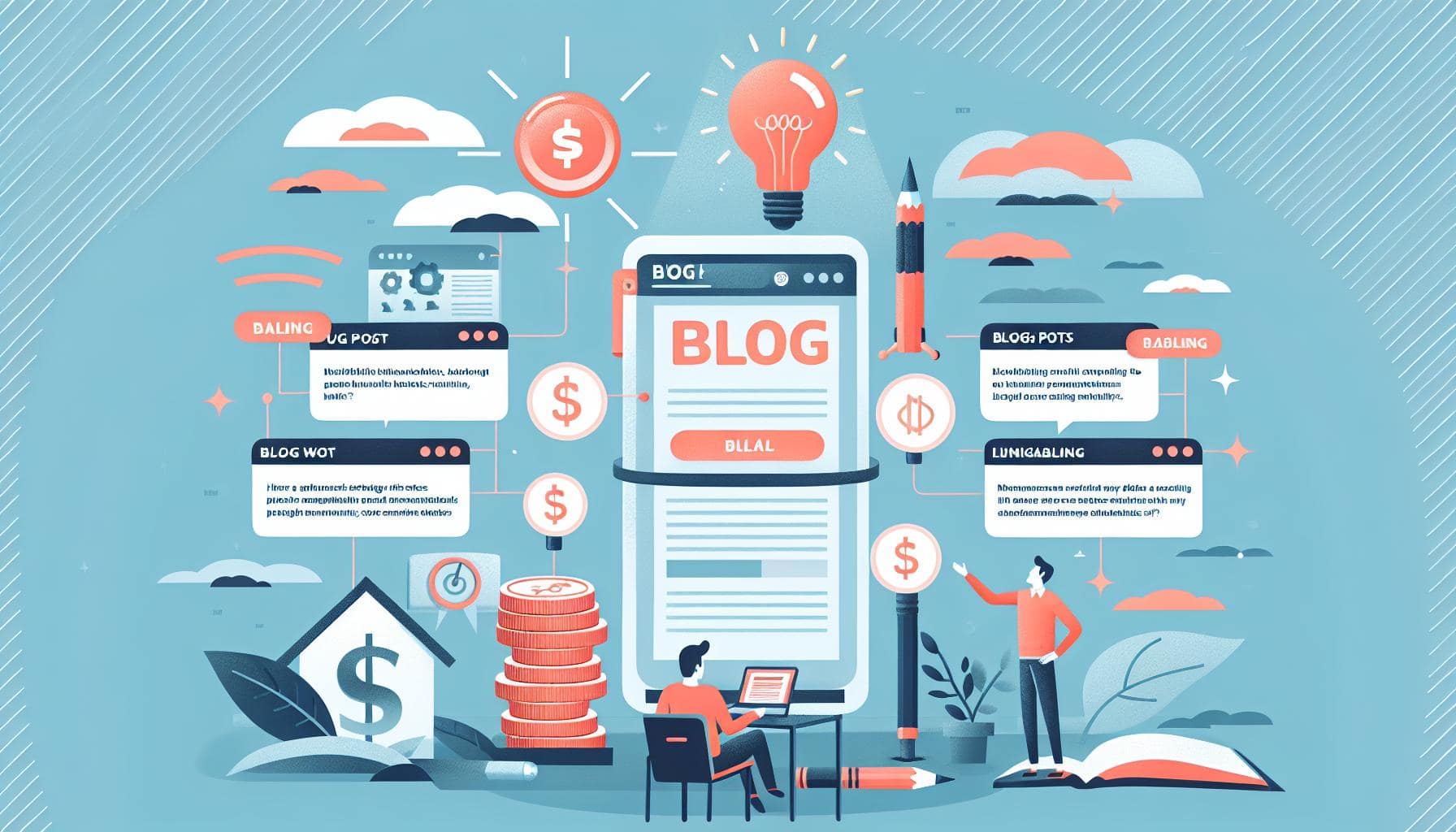 Visibilité en ligne avec articles de blogue