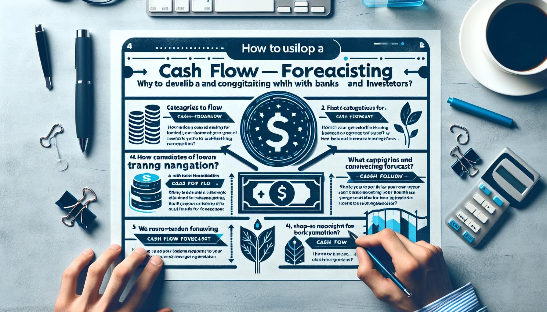 Prévisions de trésorerie pour négocier avec les banques et investisseurs