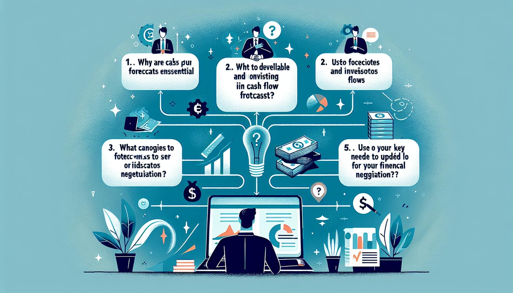 Mise à jour des prévisions de trésorerie pour négociation